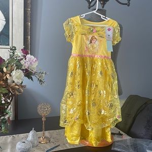 (NEW) DISNEY PRINCESS GIRL TODDLER BELLE DRESS